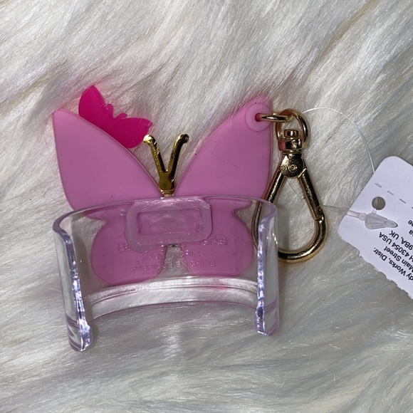 Butterfly Pink Pocket Bac Holder - Picture 3 of 4